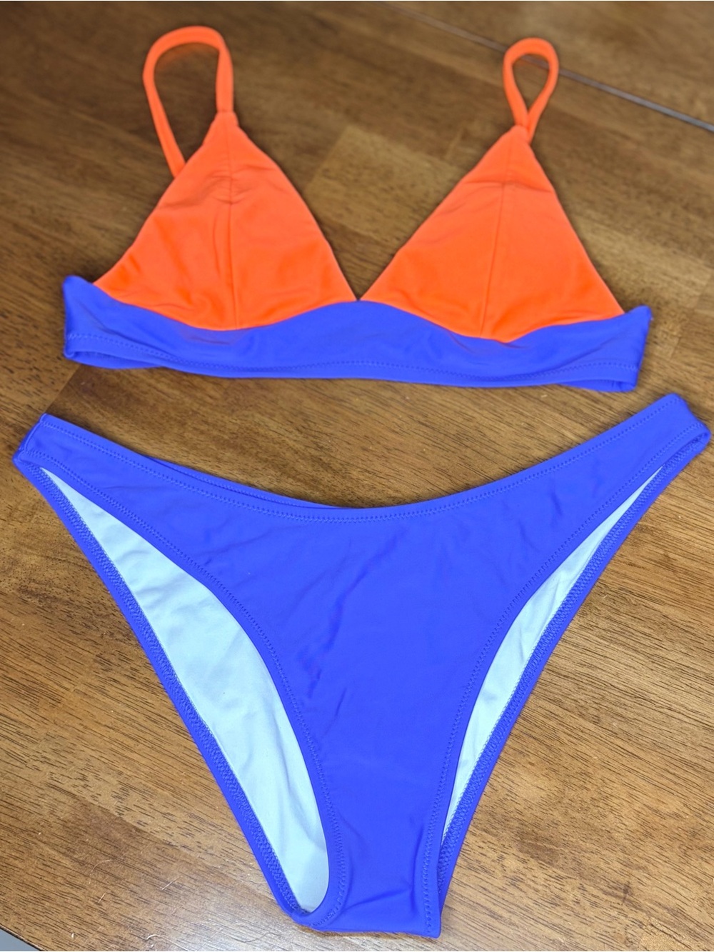 Blue and Orange Bikini (M)
